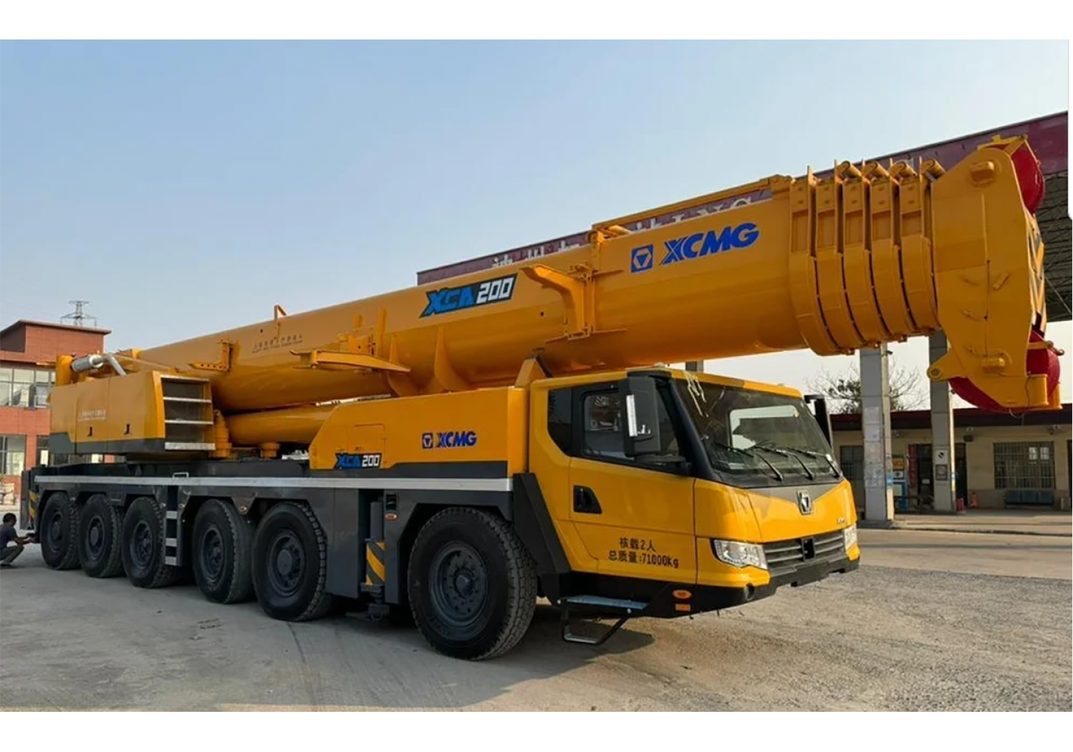 รถเครน XCMG 200 Ton Crane